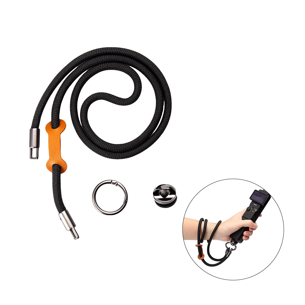 

Anti-loss Wrist strap Neck Strap with 1/4 Inch Screw for DJI OSMO Pocket 3 Crossbody Rope Lanyard Action Camera Accessories