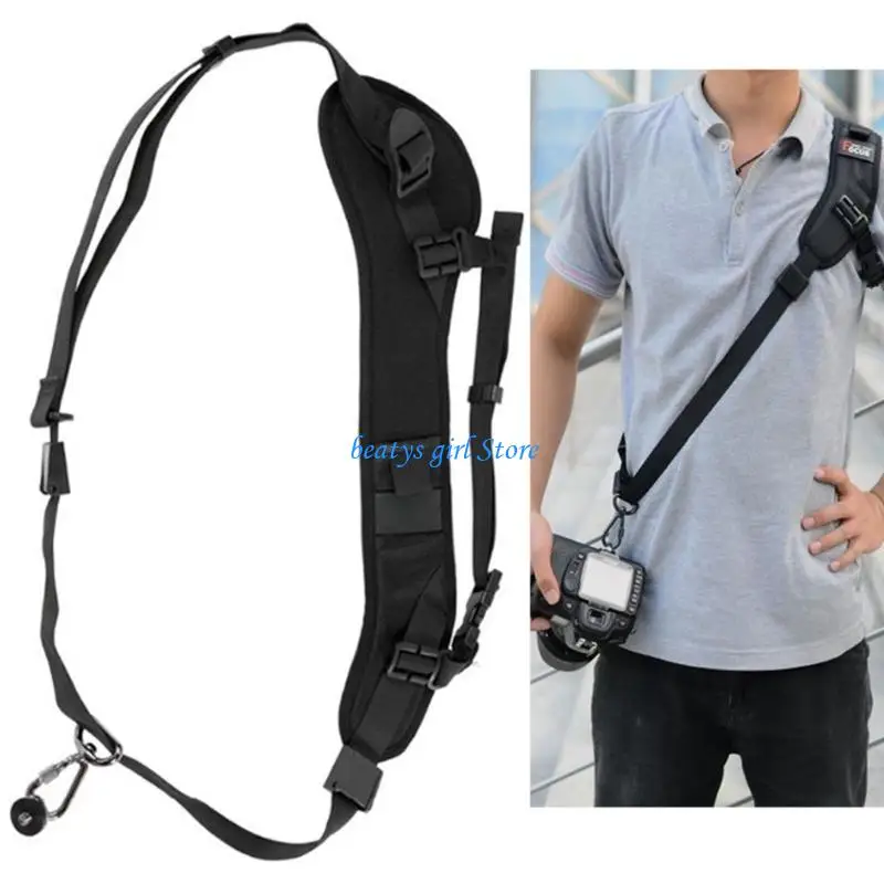 

C7AB Universal Compatibility Camera Strap for DSLR and Mirrorlessly Cameras Easy Installation Standard Mount Interfaces