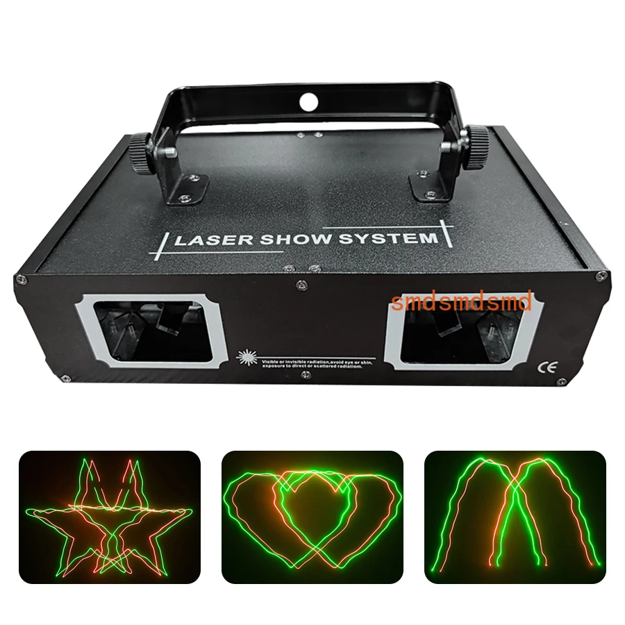 

Disco Dual Lens RGB Beam Line Scanner Projector Laser Lamp Dmx512 Suitable for Disco Dj Party Wedding Bar Stage Light