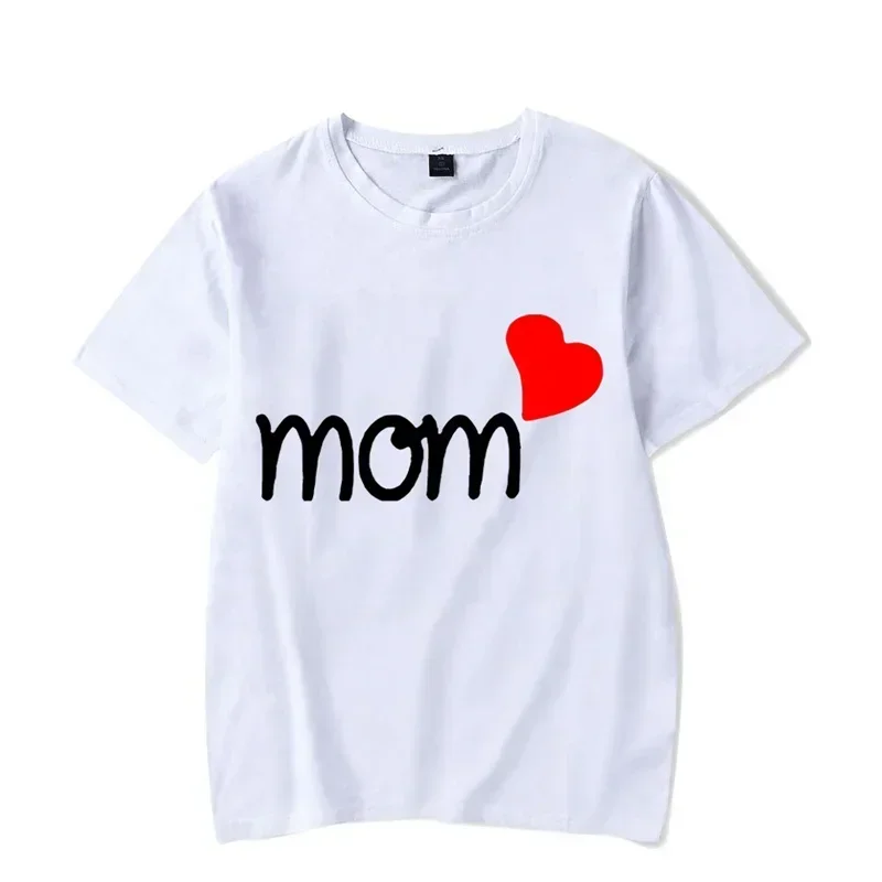 Mama Papa mich Familie passende Outfits Vater Tochter Sohn T-Shirt Familie Papa mich Baby Kinder Kleidung Vatertag Geschenk