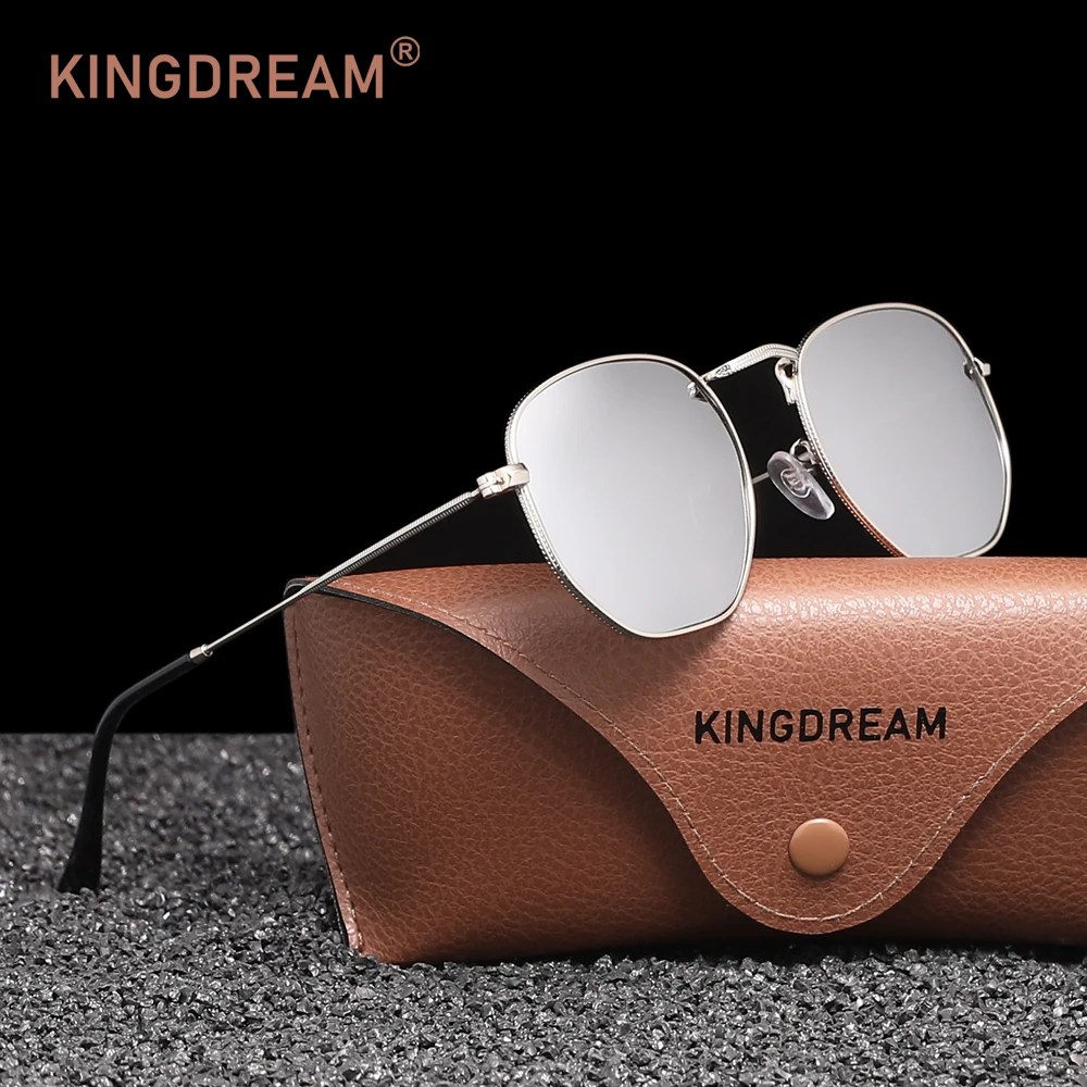 نظارات شمسية كينغ دريم تريند كلاسيكية مستقطبة UV400 بعدسات ظلال للرجال والنساء نظارات السفر والشاطئ