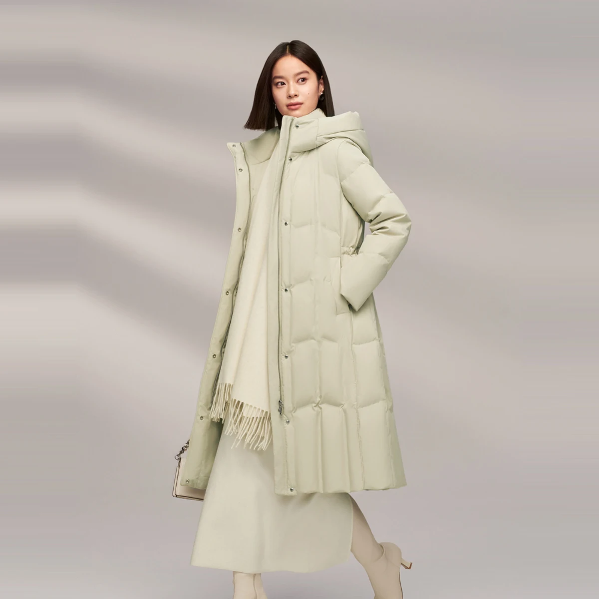 

BOSIDENG 90% пуховик для женщин, теплая зимняя куртка, пуховик, утепленная теплая верхняя одежда