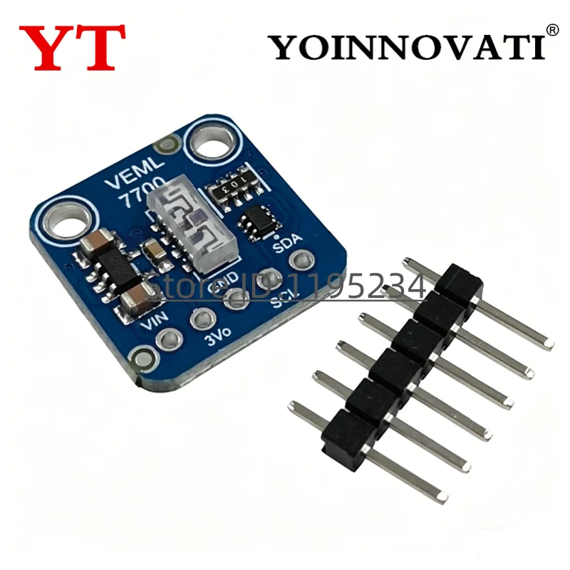 VEML7700 Ambient Light Sensor Module 120k Lux Light Measuring Sensor Board 3.3V 5V I2C IIC Interface