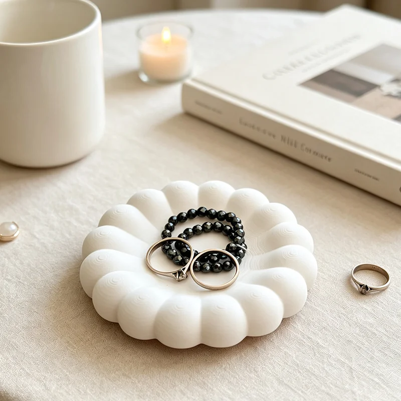 3D 프린팅된 구름 모양 보석함, 버블 페탈 링 디쉬, - 3D Printing Earrings 리뷰 및 가격