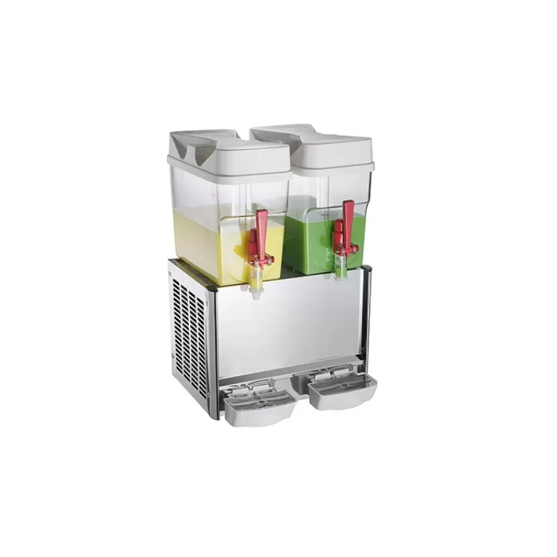 3*12L الفولاذ المقاوم للصدأ موزع عصير الفواكه الباردة جديد 220 فولت دائم والعتاد بالطاقة عصارة ساخنة للمطاعم والفنادق