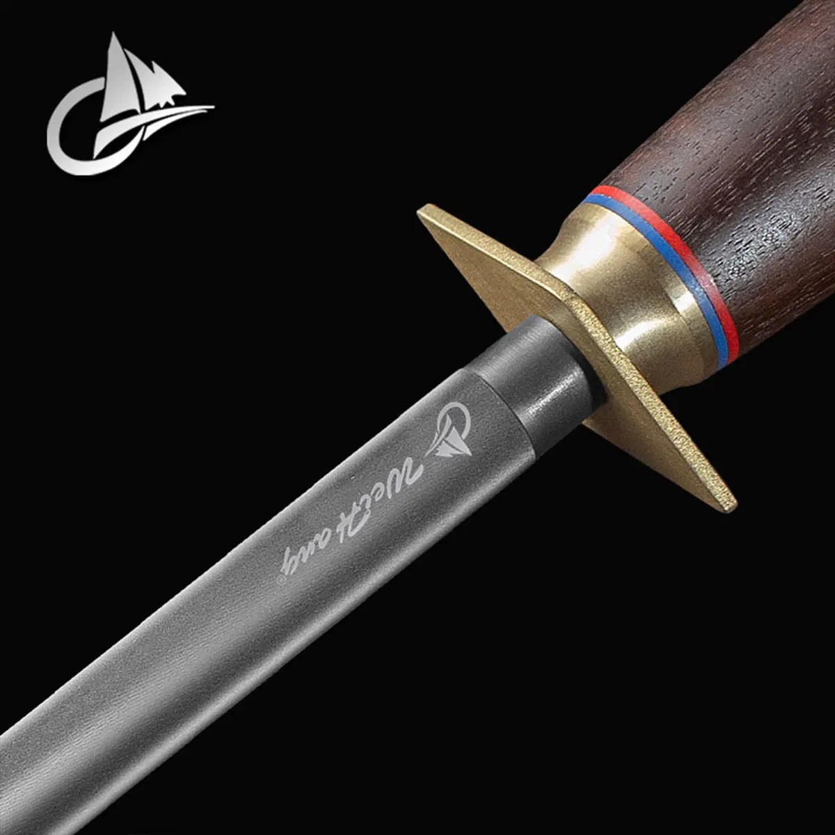 

Professional Chef & Butcher Sharpening Rod, Ultra Fine Grit, Ceramic/Diamond Material, Quick Knife Sharpener for Kitchen Knives