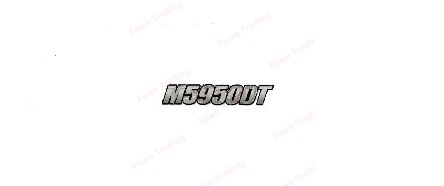 

Personality Car Sticker KUBOTA and M5950DT Cover Scratches Waterproof