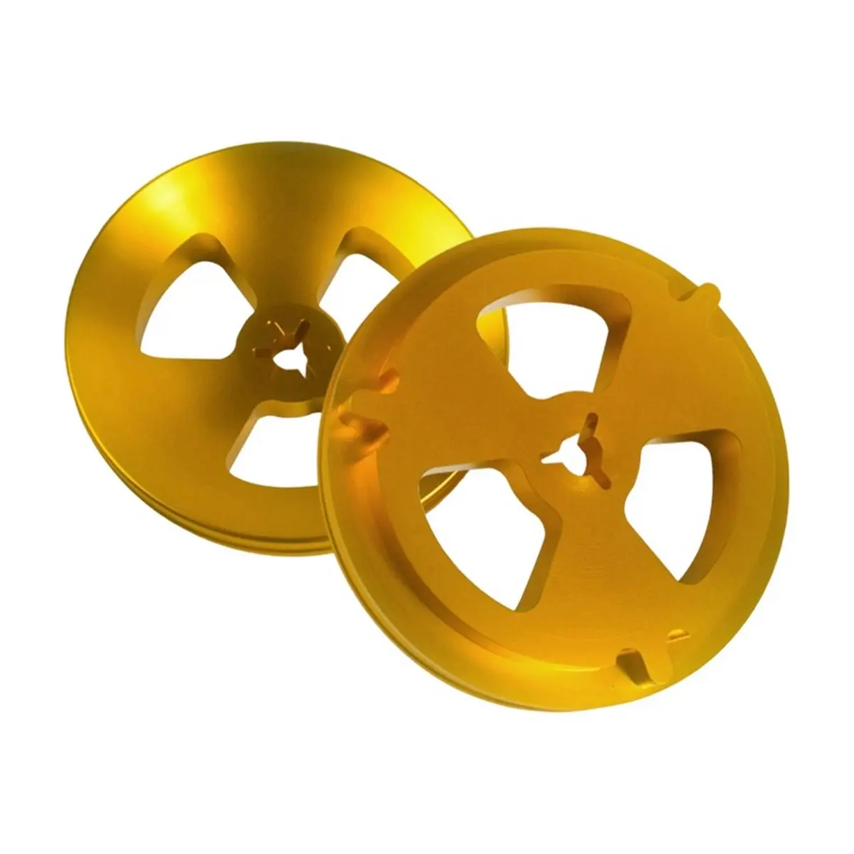 Suitable 2PCS 1/4 Inch Nab Hub Optical Shaft Adapter Aluminum Base with Fine Craftsmanship for Optical Reel to Reel Tape B
