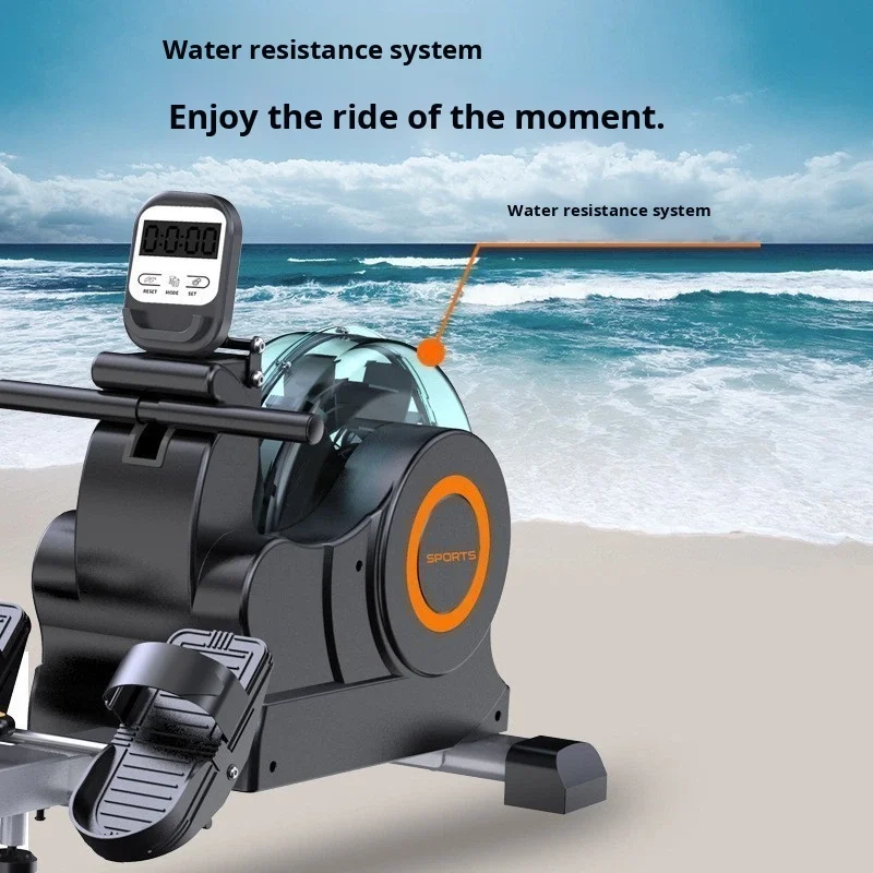 Water Resistance Home Use PVC Rowing Machine for Indoor Cardio Fitness Workout Magnetic Control Rower Manufacturer