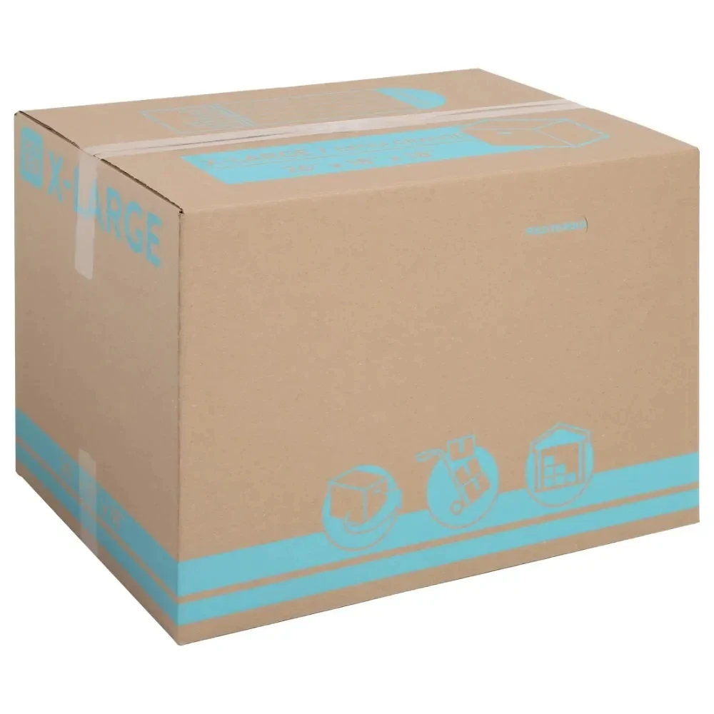 Pen+Gear Extra Large Recycled Moving Boxes, 26 in. L x 18 in. W x 18 in. H, Kraft, 25 Count