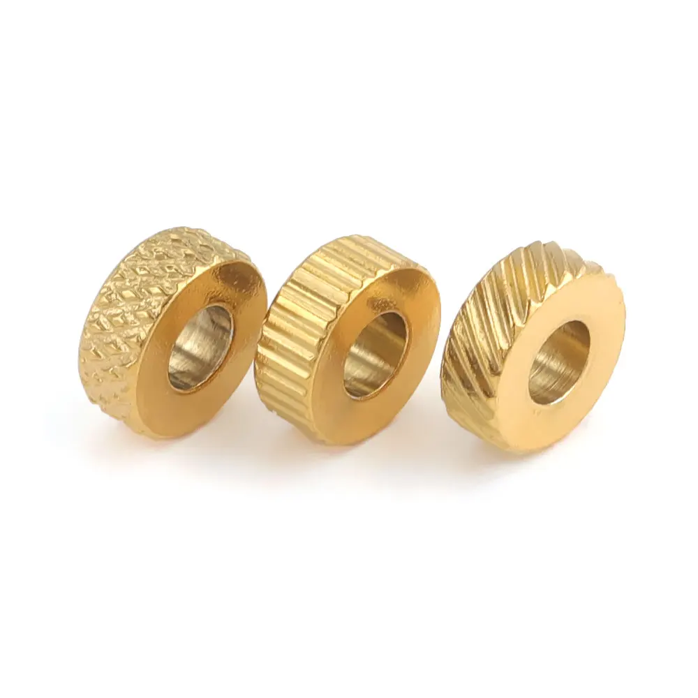 20 Stks/partij Roestvrij Staal Platte Losse Spacer Kralen Voor Sieraden Maken Benodigdheden Diy Kralen Voor Armband Maken Bulk Groothandel