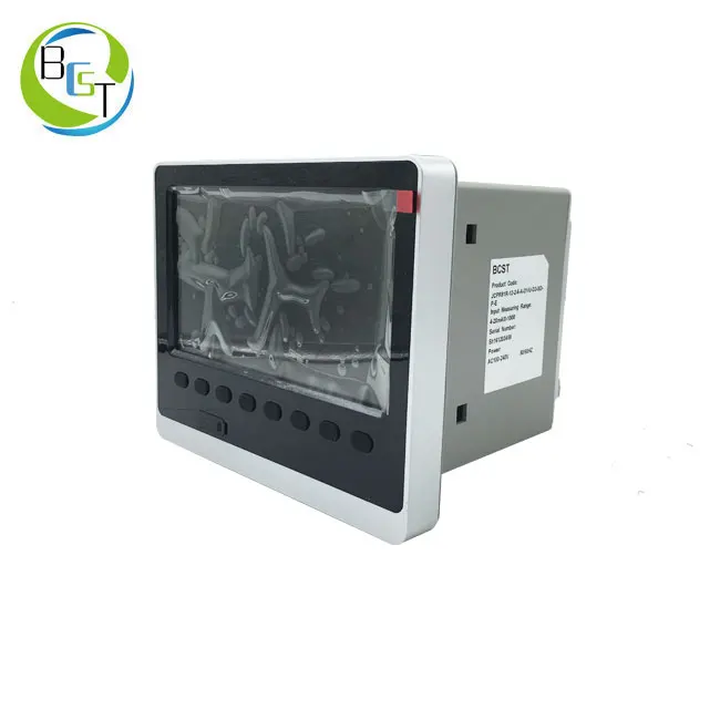 Industrial multi channel Pt100 thermocouple paperless recorder with RS485 modbus