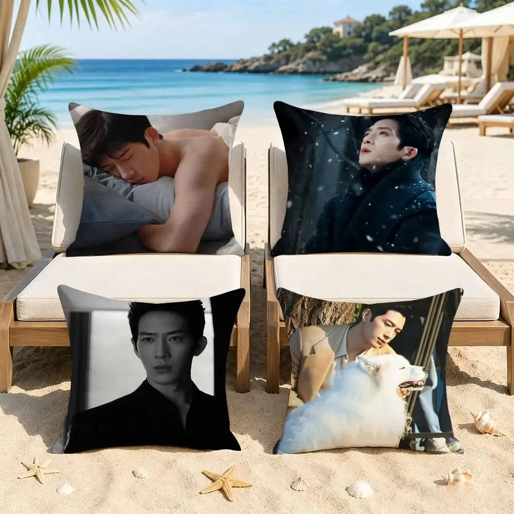 Early Spring Quiet, Jing Boran as Luan Nian Luke   Pillow Anime Pillow Sofa Bed Head Pillow Cover Cushion Cover Fashion
