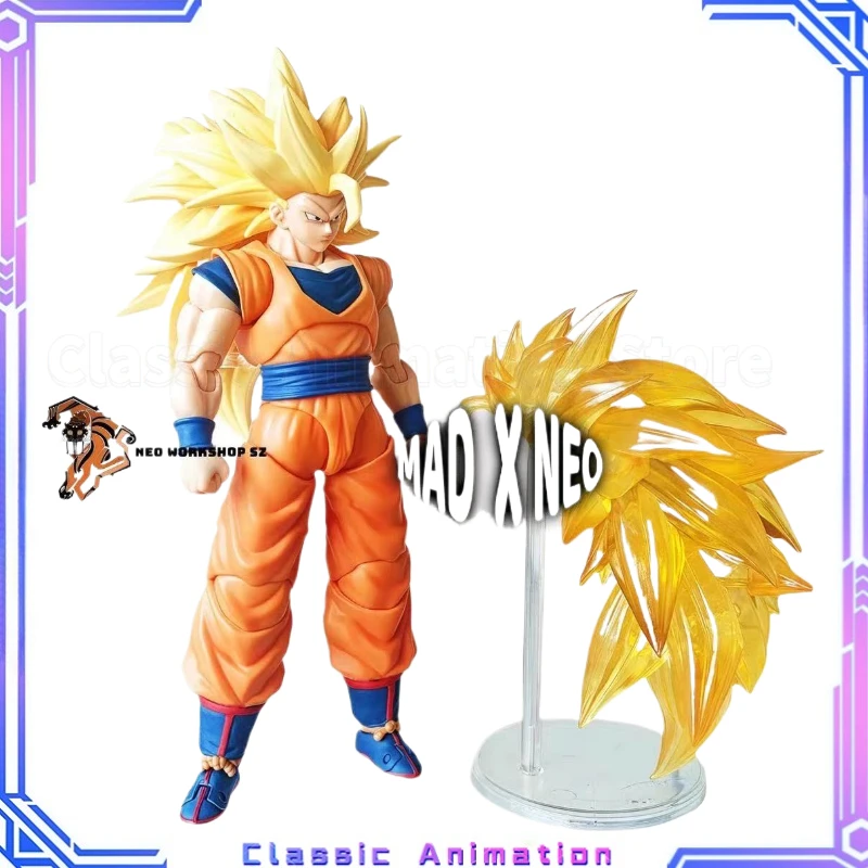 

【Original】Mad Neokong Model Super Saiyan Super Three Form Vegeta Dragon Ball GOKU SS3 1/12 Scale 6 Inch Action Figure
