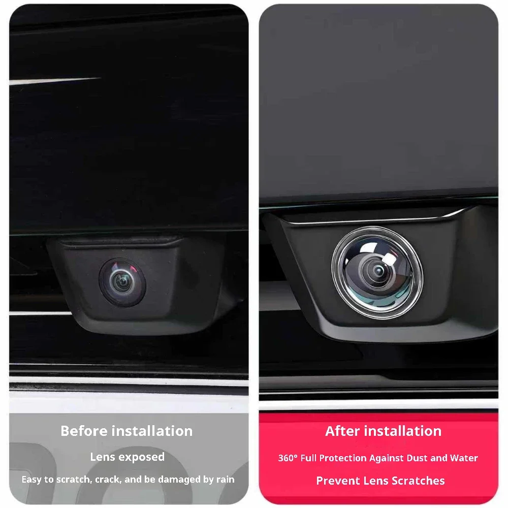 For Geely Galaxy E5 EX5 Galaxy E5 EX5 Proton eMas 7 Car Camera Protective Cover Reverse Camera Waterproof Guard Accessories