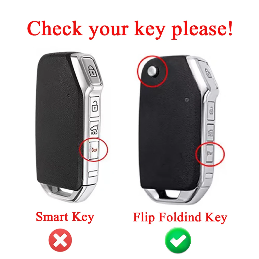 TPU Car Remote Flip Key Case Cover Fob for Kia Sportage Ceed Xceed Sports K5 Seltos 2019 2020 2022 2023 Keychain Shell