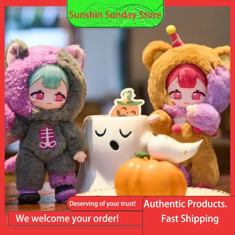 

Genuine Product Eve Lynna Qiguai Paradise Series Blind Boxes Caixa Caja Girls Dollsct Figurines Gift Mystery Anime Action Toys