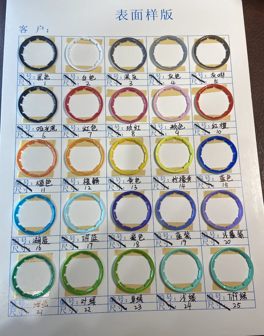 Full color Solid color Inner Rings Bezel GA2100 GA2110 CASIOAK Rainbow color Mod Kits ins kinji DIY customize parts