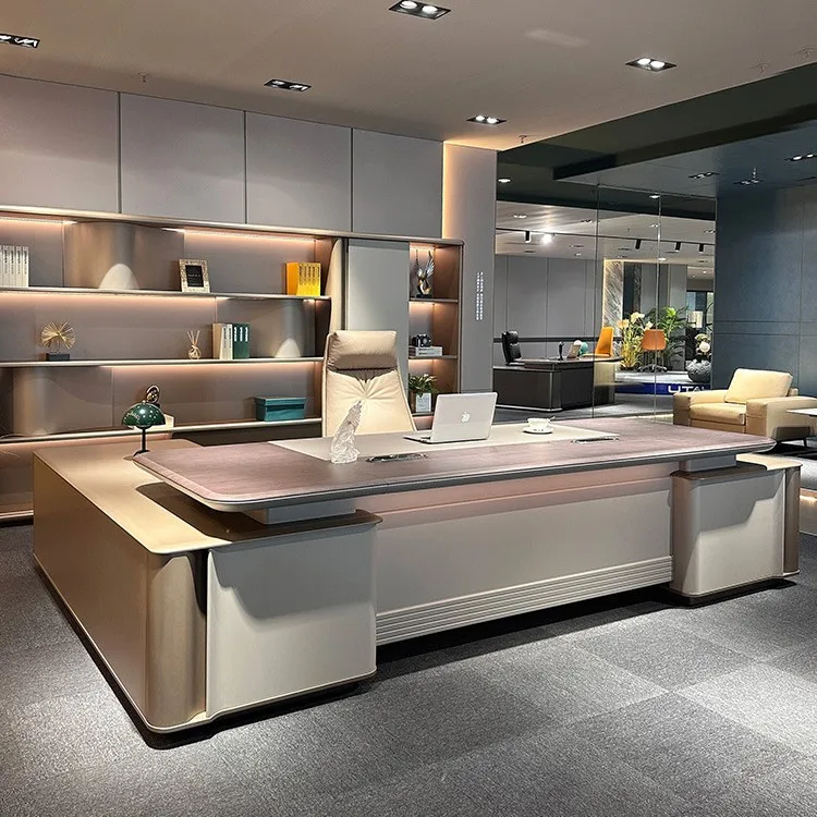 Office Furniture Advanced Sense Large Class Desk General Manager Office Desk