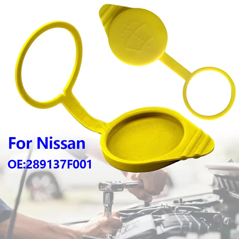 

Car Windshield Washer Fluid Reservoir Tank Cap Lid 289137F001 for Nissan Pathfinder R50 R51 Terrano R20 Mistral Navara D40