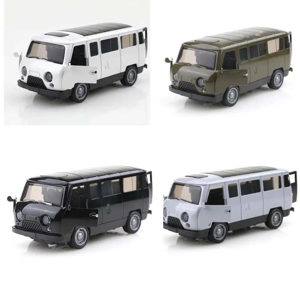 1:36 Alloy Off-Road Van Model Children's Boy Simulation Pull-back Diecasts Toy BUS Car Vehicle Model Collection Christmas Gifts