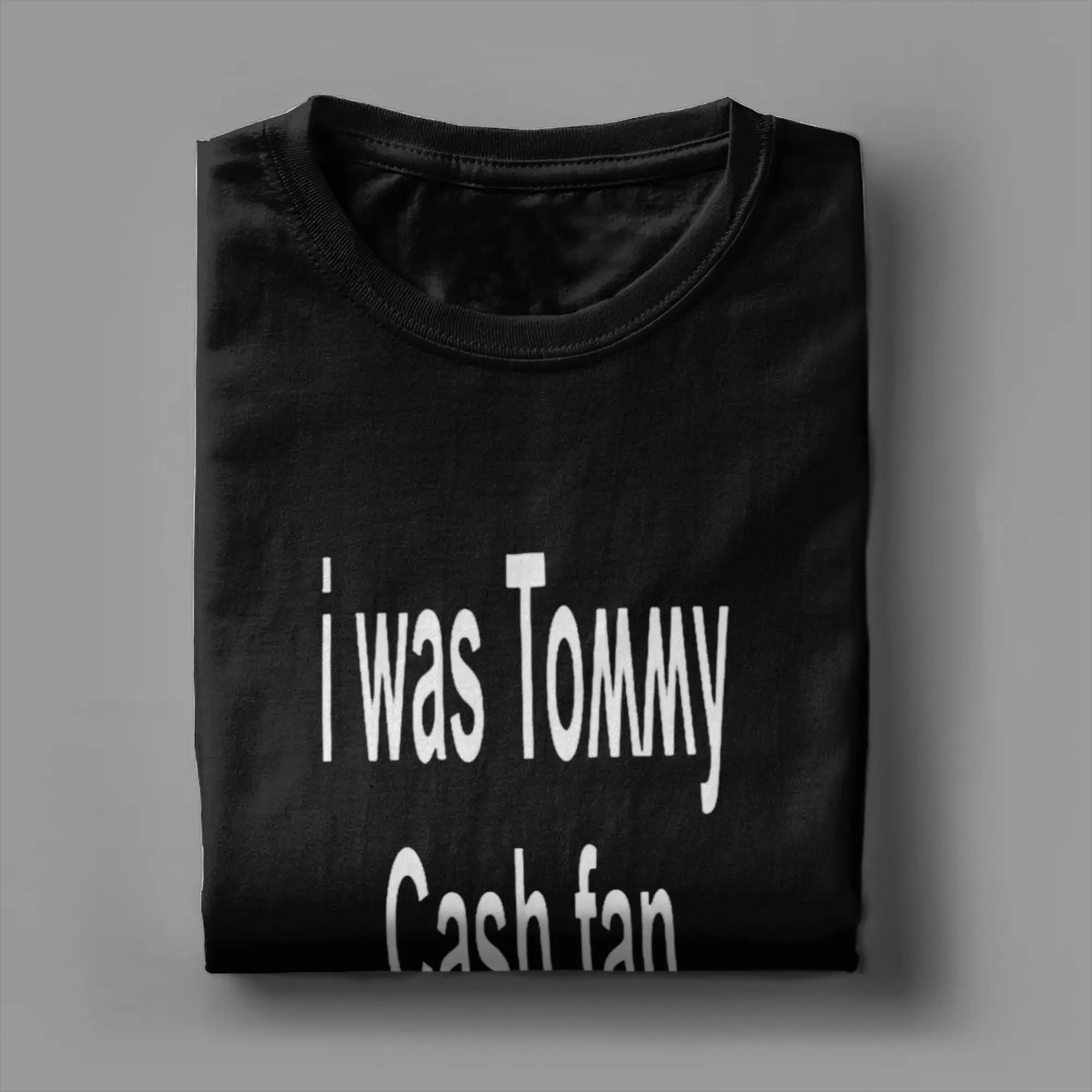 كنت تومي كاش فان قبل يوروفيجن تي شيرت الصيف الرجال القطن س الرقبة حجم كبير 5XL الملابس قصيرة الأكمام خمر القمم