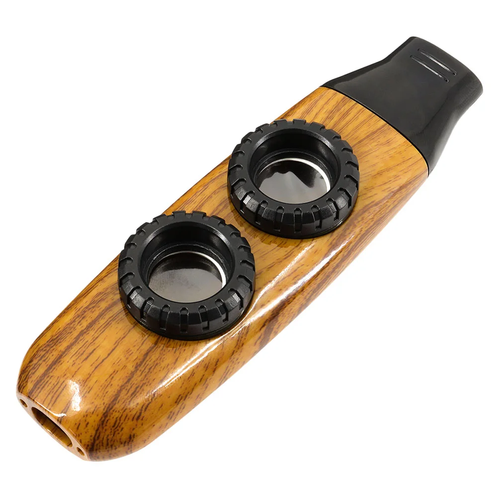 

Dual Hole Kazoo Adjustable Kazoo Flute with Diaphragm for Guitars and Violins Performance kazoo toy professional kazoos