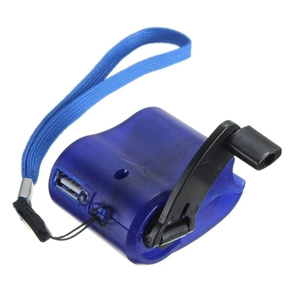

Portable Hand Crank Phone Emergency Charger USB MP4 Mobile Phone Charger Outdoor Emergency Charger Manual Power Supply