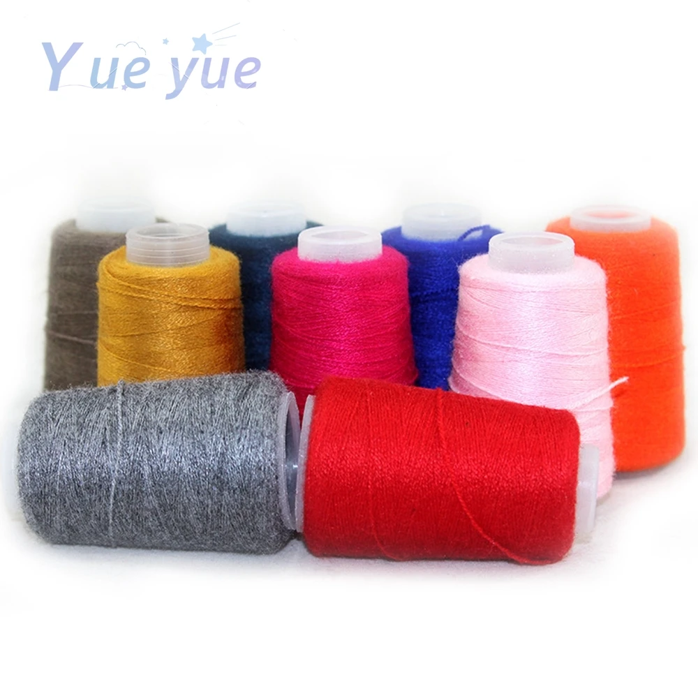 20G Spandex Partner Thread for Mink Cashmere Wool Yarn Wysokiej jakości szycie dziewiarskie Dodatkowa linia