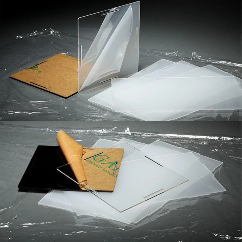 Transparent for Case Acrylic Holder Anime Peripheral Product Figurine Storage Bo 15UB