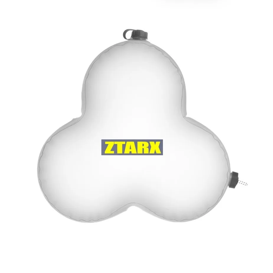 Ztarx Patented Outdoor Folding Inflatable Camping Light, Solar Inflatable Light,Folding Portable Inflatable Light Led Dual Tone