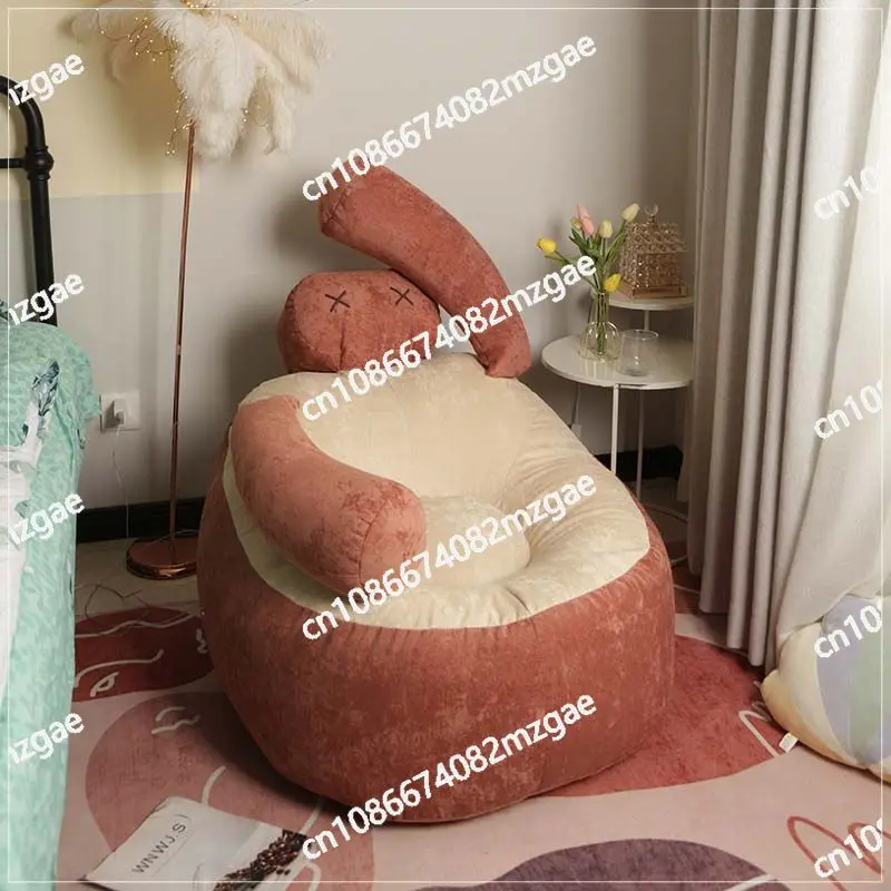 Lazy cute sofa bean bag tatami small sofa single bedroom small leisure balcony chair on the ground