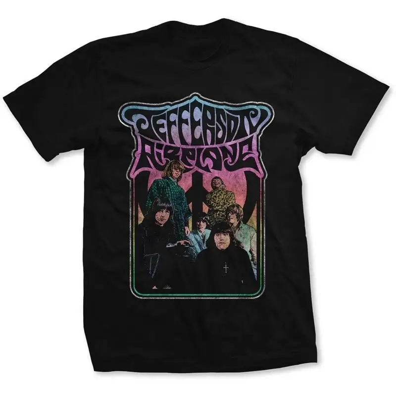 Jefferson Airplane Colorful Band T-Shirt