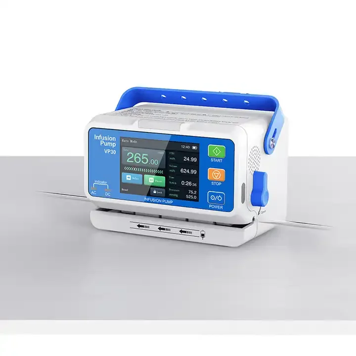 Hot Sale Veterinary Volumetric Automatic Micro Intravenous Touch Screen Pets  Pump