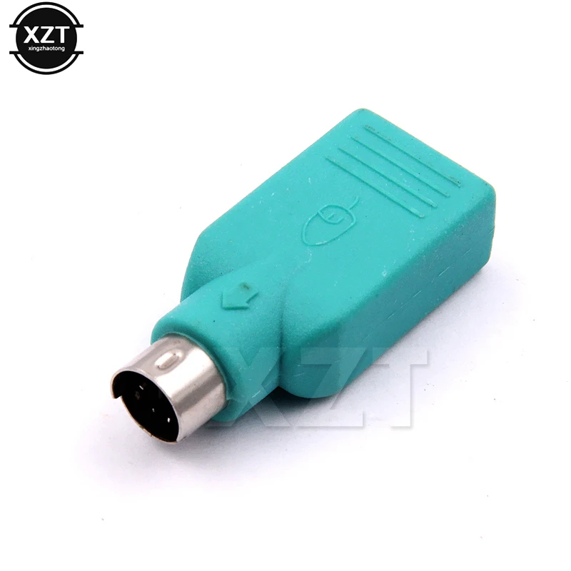 NEW 1PCS Brand USB Female to PS2 PS/2 Male Adapter Converter keyboard Mouse Mice Adapter Convertor Computer Connectors