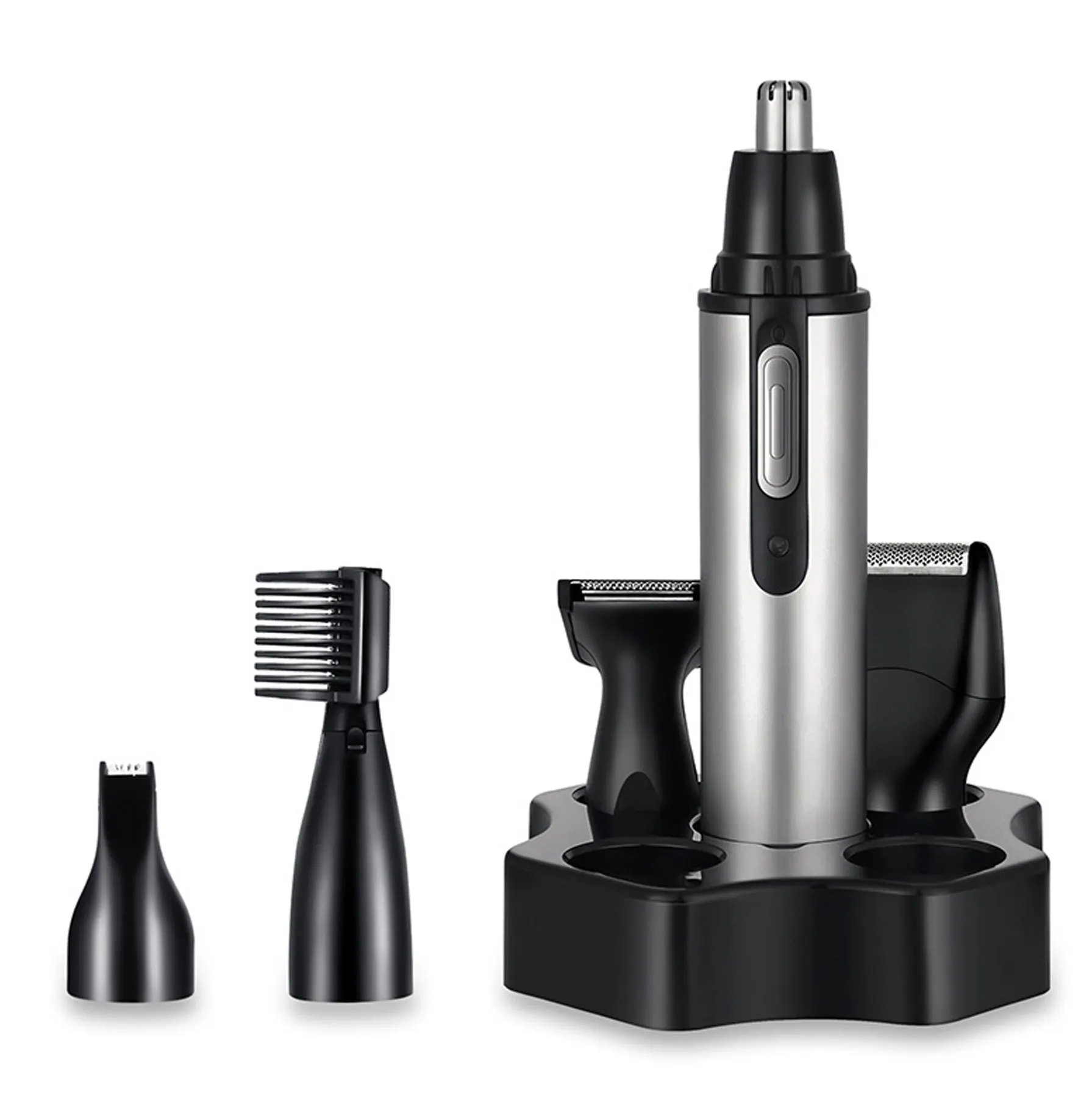 Surker 5-in-1 Hair Trimmer Multi-Function Grooming Kit Portable Mini USB Rechargeable Nose Ear Household Grooming Tool
