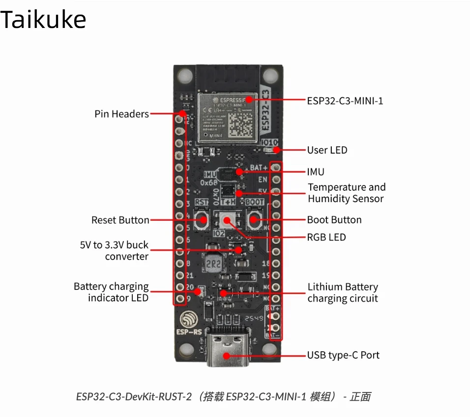Esp32-C3-Dvkit-Rust…