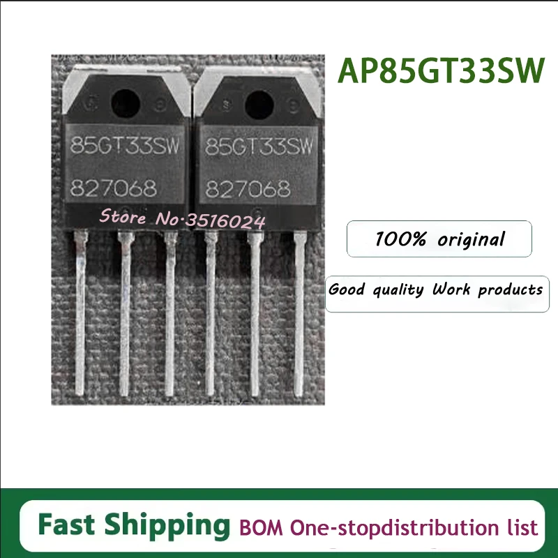 10PCS/lot  AP85GT33SW 85GT33SW  TO-3P 330V 85A 100% NEW