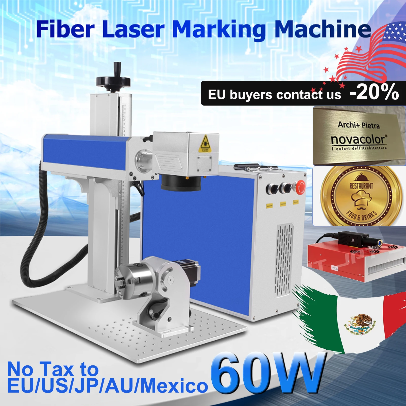 60W Galvo Fiber Las… - image