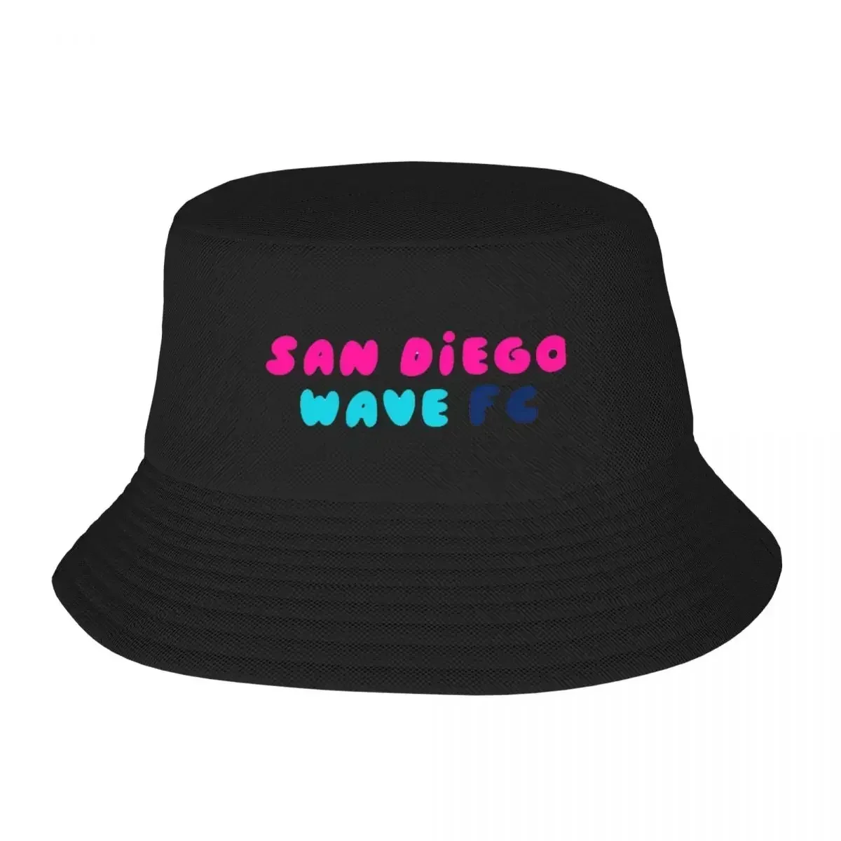 New San Diego Wave Fc Bucket Hat Panama For Kids Bob Hats Autumn Fisherman  Summer Beach Fishing Unisex Caps，Bucket hat