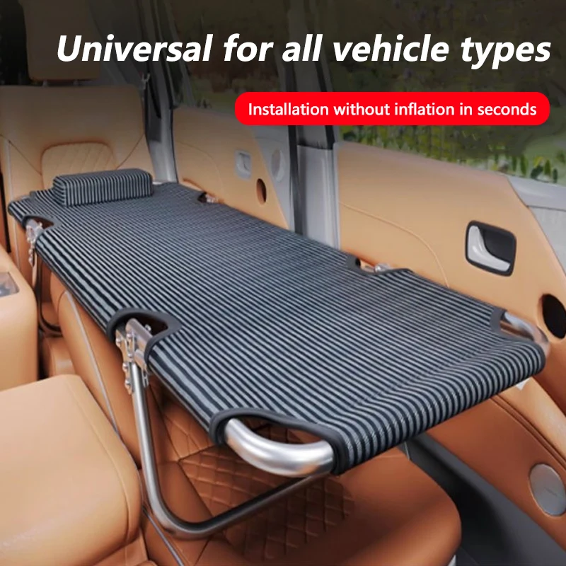 

General Motors Portable Folding Bed Car Modification Bed Co pilot Sleep Bed Camping Car Rear Seat Travel Bed Car Accessories