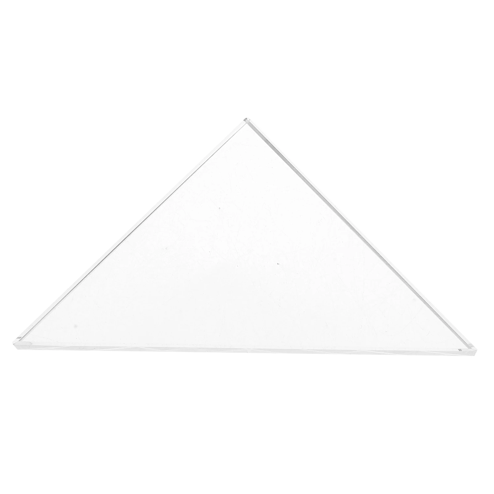 Triangular Lens Classroom Glass Prism Light for School Clear Photography Teaching