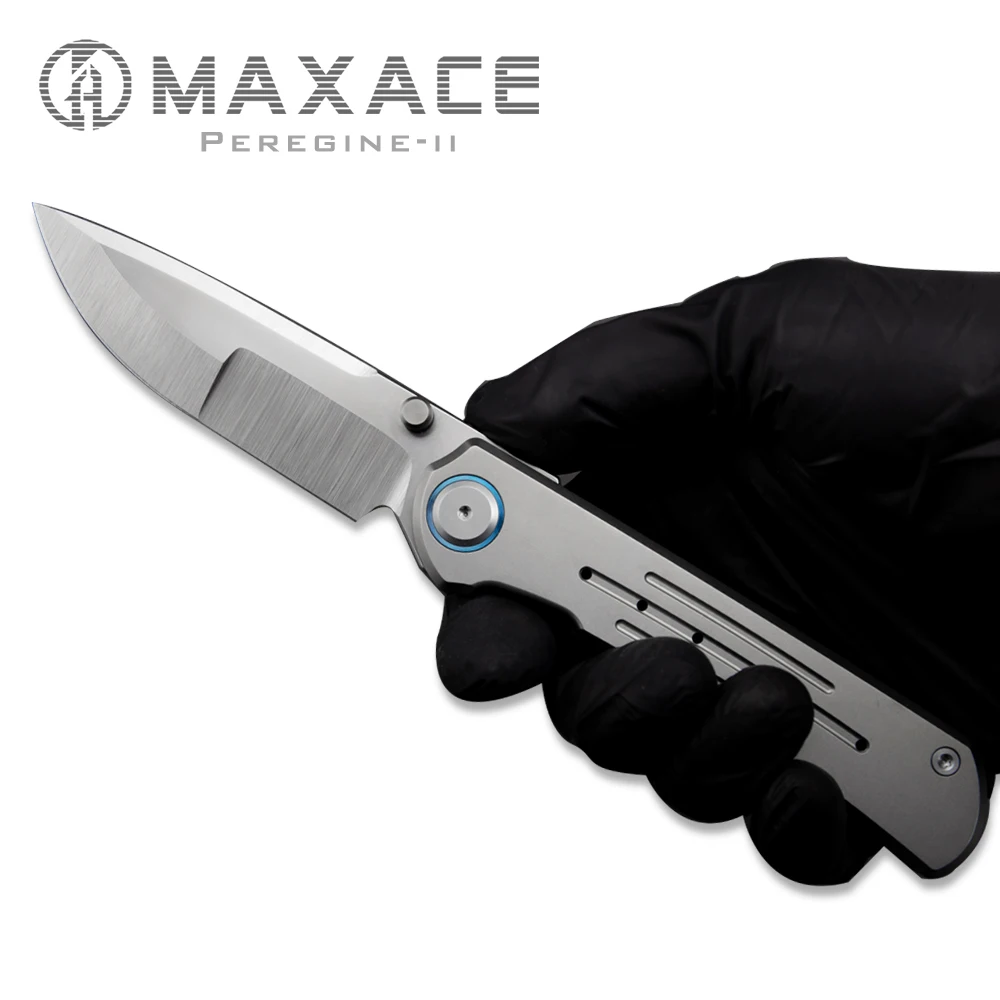 Maxace Peregrine-II Folding knife pocket knife camping portable outdoor fruit knife Survival Self-defense Collection And Gift