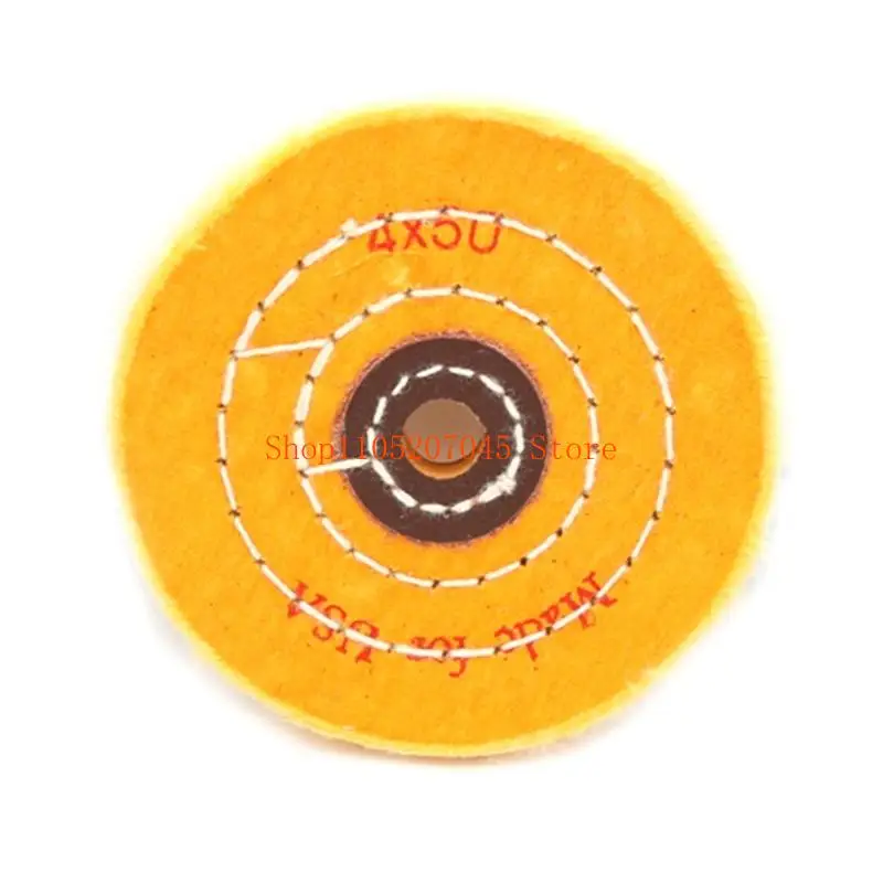 37cd High Efficiency Auto Motorcycle Buffing Wheel Cotton Materials Metal Restoration