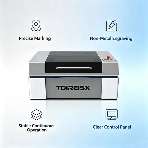 TOIREISX 6040 50W Laser Engraver CO2 Cutting Machine Acrylic Wood Engraver Laser Engraving Machine CNC Wood Cutting DSP