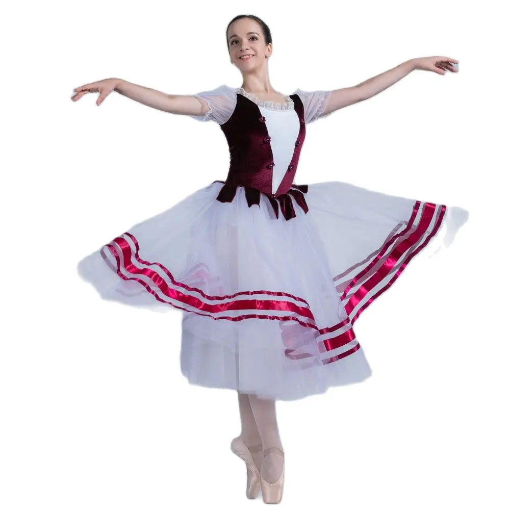 20016-puff-sleeve-long-romantic-ballet-dance-tutu-dress-for-girls-and-women-solo-costume-ballet-dancing-giselle-dresses