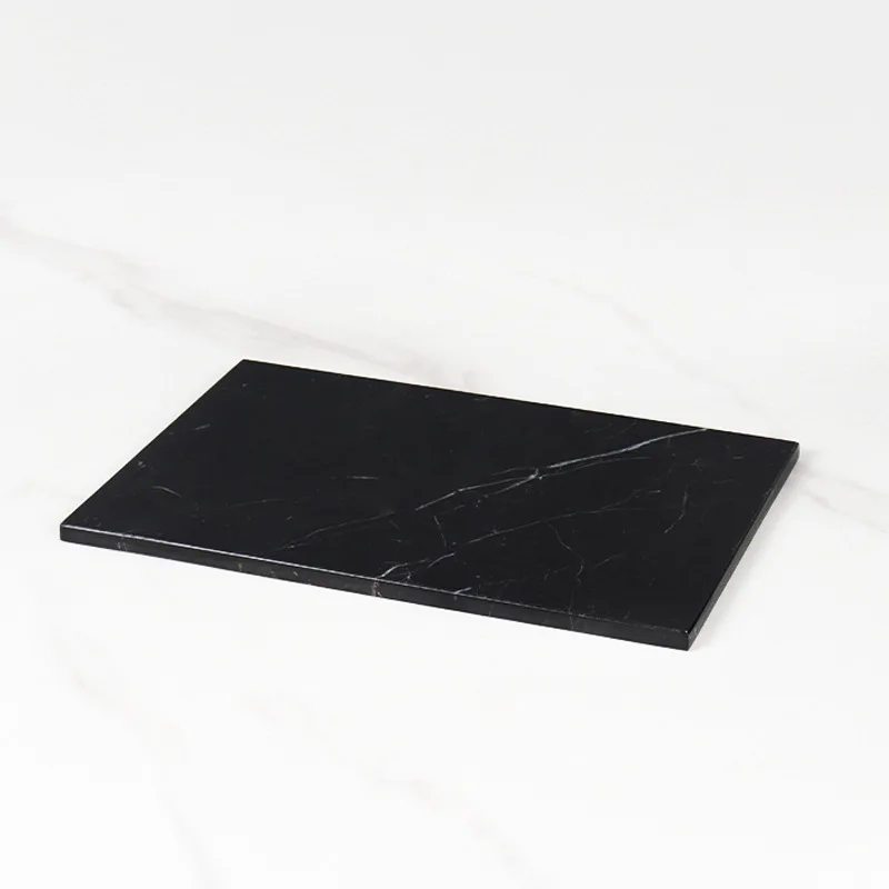 

Marble tray ornament household cosmetics jewelry desktop storage tray
