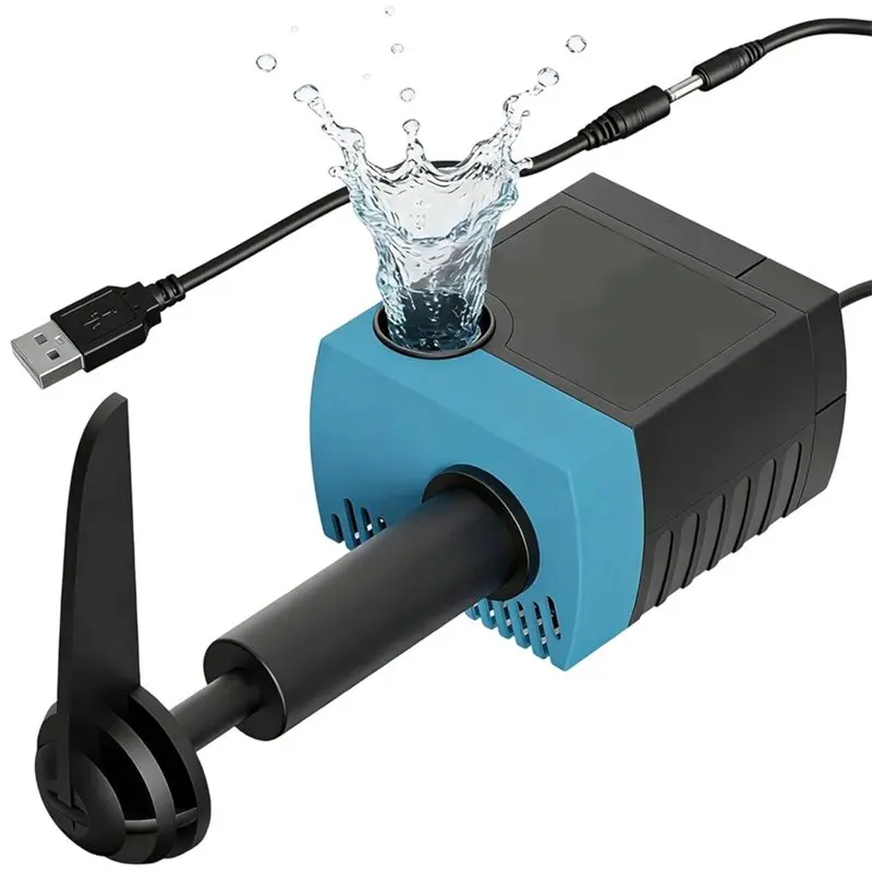ABKS-For Pet Fountains,For Platinum Compatible SP-400LV Cat Water Fountain Pump, USB Replacement Pump