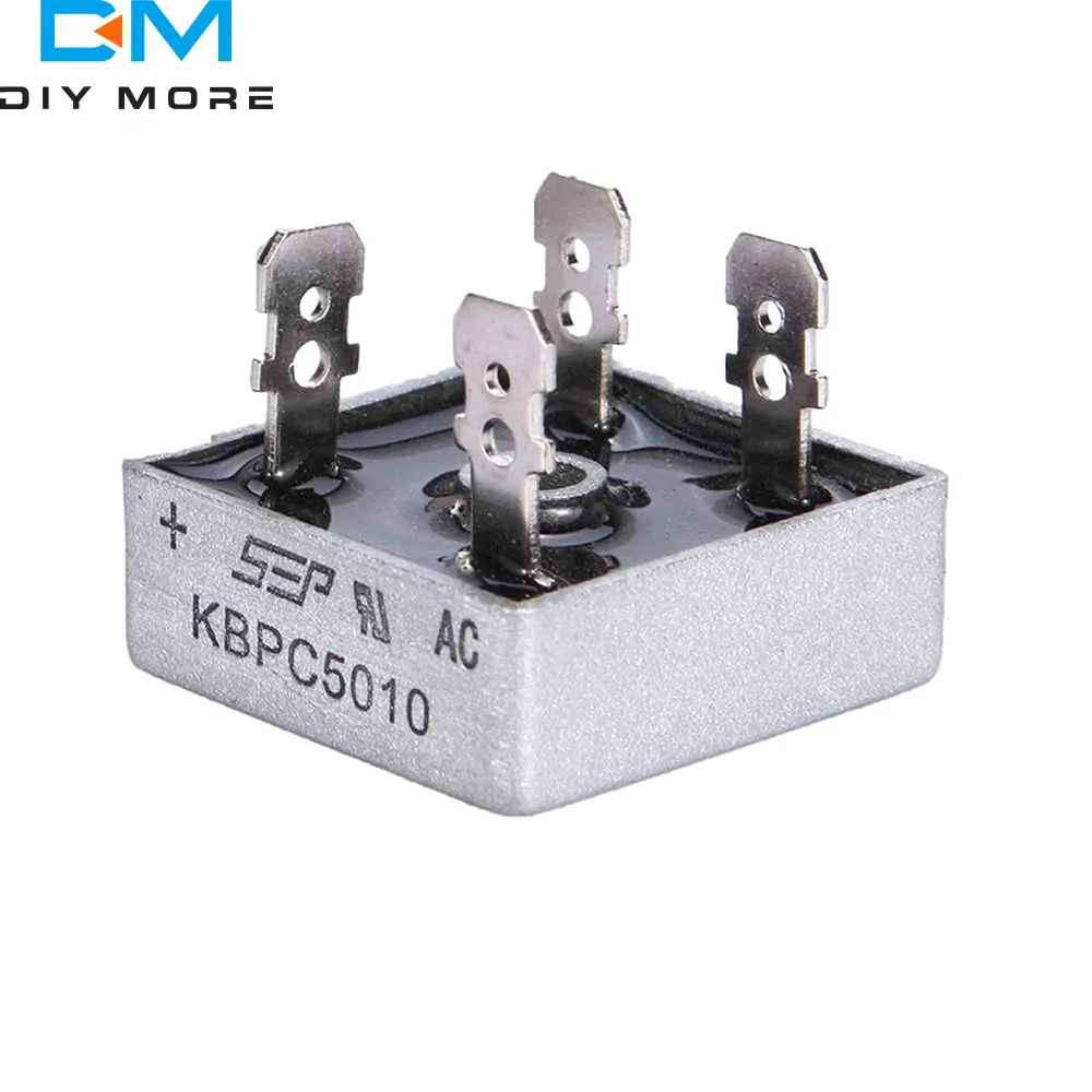 1 stücke KBPC5010 Einzel-phasen Diode Brückengleichrichter 50A 1000 V KBPC 5010 Power Gleichrichter Diode Elektronische Komponenten