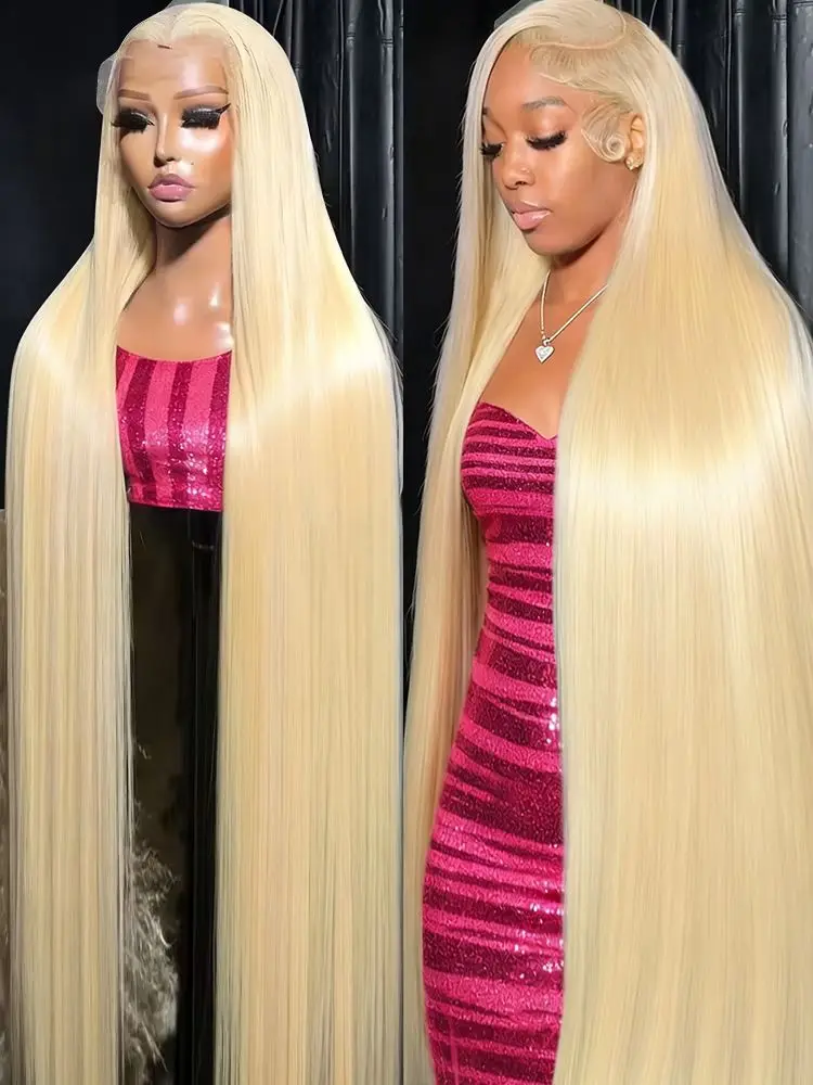 13x4 HD شفاف 613 العسل شقراء اللون الدانتيل الجبهة خصلات الشعر المستعار الإنسان للنساء الخام البرازيلي مستقيم الدانتيل شعر مستعار أمامي